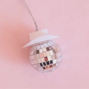 Disco Cowboy Car Charm NWT